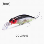 Kingdom Slow Skęstantis pie&scaron;tukas Noise Minnow Sea Fishing Lures 70mm 12g 55mm 7g Swimbaits Swing Hard Baits Vobleriai žvejybos reikmenys 7g raudona
