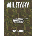 Les Tr&eacute;sors De Lily [Q2103] - Broche pin's 'Military' argent&eacute; (tank panzer) - 35x11 mm sidabras