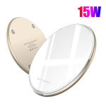 NAUJAS 50 W &bdquo;Qi&ldquo; belaidis įkroviklis greito įkrovimo padėklas, skirtas visiems Qi standartiniams &bdquo;iPhone&ldquo; &bdquo;Samsung Huawei Xiaomi&ldquo; Android mobiliesiems telefonams 15W Standard version