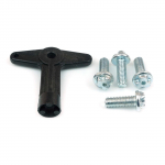 BSP501 lengvojo lydinio ratlankio centrinis dangtelis 22,3 mm varžtai varžtai su raktu 7700422600, skirti Renault