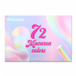 72 spalvų &bdquo;Macaron&ldquo; spalvotų &scaron;vinukų pie&scaron;tukų rinkinys, mink&scaron;tas pastelinis dažymas, eskizų pie&scaron;imo pie&scaron;tukų rinkinys, mokyklos meno reikmenys