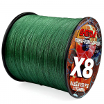 karpių žvejybos valas 1000M 8 sruogų pintas 8x daugiagijinis PE žūklės sūriame vandenyje priedai 0,14 mm&ndash;0,50 mm 18&ndash;78 svarų 22lb žalia