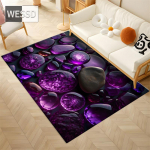 3D kilimas Spalvingas akmens kilimėlis Mink&scaron;tas kilimas miegamajame Mielas kilimėlis koridoriuje sugeriantis tualeto kilimėlis Didelis vonios kilimėlis 150x240cm 1pcs