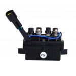 Užbortinio variklio apdailos relė, ne&scaron;iojama pakreipta vidinė 3 kontaktų derinimo relė 61A81950100