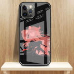 Stiklinis telefono dangtelis, skirtas iPhone 13 mini 11 12 Pro 7 8 X XR 6 6S Plus 5 XS Max SE grūdintas mobilusis dėklas Genshin Impact Anime iPhone XS MAX