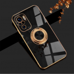 Prabangus magnetinis žiedo dėklas, skirtas &bdquo;Xiaomi Mi 10T 11T Redmi Note 10 Pro 10Pro Mi10T T&ldquo; telefono pilno apsauginio dangtelio stovo laikiklis Xiaomi Mi 11T Pro