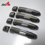 8pcs Advanced plating material  Black titanium  Door Handle Cover Trim For Lexus LX570 LX 570 2016 2017 2018