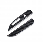 Anglies pluo&scaron;to automobilio pavarų perjungimo skydelio rėmo dangtelio lipdukai Ford Mustang 2015- automobilių priedai automobilių lipdukai B set black