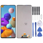 Visas skystųjų kristalų ekrano ir skaitmeninimo įrenginio komplektas, skirtas Samsung Galaxy A21S
