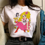 Candy Candy mar&scaron;kinėliai moteri&scaron;ki streetwear Tee girl streetwear drabužiai XL