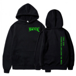 Pasiklydę vaikai MANIAC Spausdinti gobtuvai Kpop Harajuku Streetwear Unisex Moteri&scaron;ki Oversize Megztiniai Megztiniai Megztinis Korėjos mados megztinis Unisex M