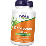 Kordicepso grybas, Kordicepsas 750, &bdquo;Now Foods&ldquo; 90 daržovių kepurėlių (71128110)