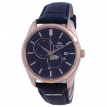 Orient Classic Sun Moon Gen Black Ciferblatas automatinis vyri&scaron;kas laikrodis RA-AK0309B10B