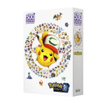 Pokemonų dėlionė 500 detalių, a&scaron; pasirinkau tave, Pikachu!, 500 dalių, pasirinkau tave, Pikachu Dėlionė, Žaidimai Vaikams, Edukaciniai Žaislai white