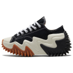 Converse Run Star Motion Platform Žemi Juodi Egreto Unisex Sportbačiai Balti 172895C 35