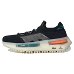 adidas NMD_S1 Juodi Mėtiniai Oranžiniai Unisex Sportbačiai Core-Black Pilki-Five Off-White FZ5706 36