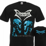Mar&scaron;kinėliai Misanthropic By Death Metal Band Dismember Dtg Printed Tee S