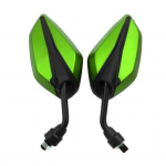 1 pora 10 mm &scaron;oninio veidrodėlio motociklo galinio vaizdo &bdquo;Suzuki&ldquo;, skirta H-onda Yamah Kawasaki juoda