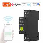 Tuya Zigbee 1P i&scaron;manusis grandinės pertraukiklis ĮJUNGTAS I&Scaron;JUNGTAS Laikas Fotovoltinis dvikryptis energijos matavimas įvairiaspalvis