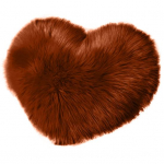 Pagalvė nery&scaron;ki ilga dirbtinio kailio meilė &scaron;irdies forma pūkuota sofa Miegamojo apdaila juosmens nugaros pagalvėlė namų reikmenys kava