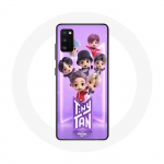 Coque pour Samsung Galaxy S20 Plus BTS TinyTAN Animation Affiche RM Jin Suga J-Hope Jimin Jungkook Et V