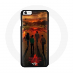 Coque pour Iphone 4 Stranger Things Saison 4 Affiche Art Equipages de la Nouvelle Th&eacute;orie