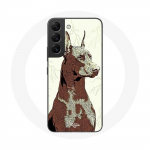 Coque pour Samsung Galaxy S22 Doberman Race de chiens