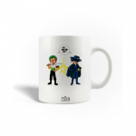 Mug en C&eacute;ramique zoro vs zorro T'es qui toi