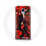 Coque pour Samsung Galaxy A6 2018 Itachi Uchiwa Naruto Anime
