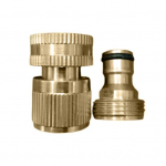 Žalvarinis sodo žarnos adapterio vyri&scaron;kas greitas jungtis, atsparus rūdijimui, atsparus korozijai, nepralaidus žarnos tvirtinimo jungtis American Thread