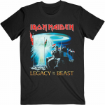 Iron Maiden Two Minutes Midnight Legacy Beast juodi klasikiniai unisex mar&scaron;kinėliai S
