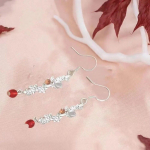 Tian Guan Ci Fu Anime mados auskarai dangaus pareigūno palaima Hua Cheng Xie Lian Cosplay Ear Stud Moterims papuo&scaron;alų gerbėjų dovana A