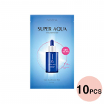 MISSHA Geriausi 6 ampulių ir essecų kaukių lak&scaron;tai 10 lapų rinkinys (6 Parinktys) Super Aqua Ampoule Mask