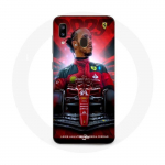 Coque Samsung Galaxy A20e Lewis Hamilton Ferrari officiel