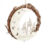Eid AL Adha kalendoriaus ornamentų dekoravimas Mubarako dekoras stalui Style A