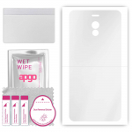 apgo Ultra Clear Protective Skin Sticker for the back compatible with Meizu M6 Note, Wrap Film, Hydrogel Film, Flexible, Soft TPU with positioning lay