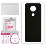 apgo Protective Skin Sticker for the back compatible with Nokia C5 Endi, Wrap Film, Foil, Vinyl - Pattern Matrix