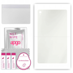 apgo MATTE Protective Skin Sticker for the back compatible with Huawei MediaPad M6 8.4, Wrap Film, Hydrogel Film, Flexible, Soft TPU with positioning