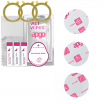 3x apgo Ultra-Clear Hybrid protective glass compatible with with a diameter of &Oslash; 32, flexible nano glass, great replacement for tempered glass, scratc