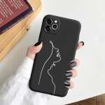 Girl Body Lover Rose mink&scaron;tas dėklas, skirtas iPhone 12 7 8 Plus XS XR fotoaparato apsauginis dėklas, skirtas iphone 11 Pro Max 13 SE20 6s telefono dangtelis Iphone 7plus 8plus
