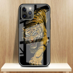Tiger Animal stiklo dėklas, skirtas Apple iPhone 14 13 Pro 11 12 7 8 Plus SE 2022 XR X XS Max 6 6S grūdintas telefono dangtelis iPhone 14 Plus