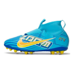 Nike Zoom Mercurial Superfly 9 Academy KM AG apkabos su amortizacija ir patvarumu vaikams Sneaker Blue DO9791-400 38