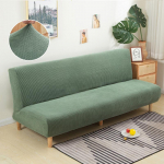 Polar Fleece audinio berankis sofos lovos užvalkalas Vienspalvis be porankio Didelis elastingas sulankstomas baldas namų dekoravimas suolo užvalkalas L 190-210cm