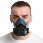 Pur&scaron;kiamų dažų namų dekoravimui &Scaron;lifavimo dulkių respiratorius8016 Savaime užsipildantis filtras nuo dulkių PuskaukėSilikoninė dulkėms atspari kaukė Tinka
