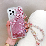 OPPO K7 Lip Wine Glass Silikoninis telefono dėklas, skirtas A11, A9X, Reno5, R15 &ndash; dinaminis Quicksand dizainas, vieno gabalo i&scaron;krovimo galimybė A11 Tide pirkėjams. OPPO A93 5G