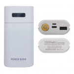 &bdquo;Power Bank&ldquo; dėklas Universalus Patogus, nesuvirinamas Ugniai atsparus smūgiams greitas įkrovimas su LED B