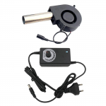 JAV/ES ki&scaron;tukas BBQ ventiliatorius Oro pūstuvas Didelis oro srautas 100-240V Varomas ventiliatorius Kintamo greičio valdiklis Pikniko kepsninės įrankis EU