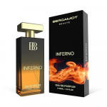 Bergamot Beaute Inferno Eau De Parfum | Geriausi kvepalai vyrams su muskusu ir citrusiniais ilgai i&scaron;liekančiais premium aromatais vyrams, EDP 100ml 100 ml