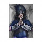 Naruto anime plakatas Sasuke Kakashi personažai Dekoratyviniai paveikslai Vaikų kambarys Sienų spaudiniai &Scaron;iuolaikinis namų dekoras Gimtadienio dovana be rėmelio 21*30cm No Frame