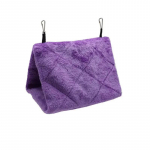 Naminių pauk&scaron;čių papūgos narvai &Scaron;iltas pauk&scaron;čių hamakas Pakabinamas palapinės lova pauk&scaron;čių miegančiam pauk&scaron;čiui narvelio dekoravimo priedai Pauk&scaron;čių namelis pauk&scaron;čių lizdas 17x12x13cm pilka spalva